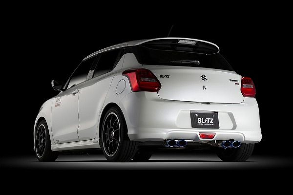ブリッツ/BLITZ NUR-SPEC VSR Quad Model マフラー スズキ スイフト ZC13S K10C グレードRSt専用 2017年01月〜2020年04月 63537V