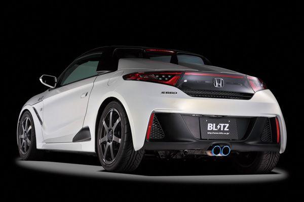 ブリッツ/BLITZ NUR-SPEC VSR マフラー ホンダ S660 JW5 S07A(Turbo) MT/CVT共通 2015年04月〜 63165V