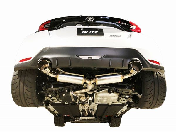 ブリッツ/BLITZ NUR-SPEC CUSTOM EDITION マフラー トヨタ GRヤリス GXPA16 G16E-GTS RZ専用 2020年09月〜 鏡面仕上げ(VS) 63196