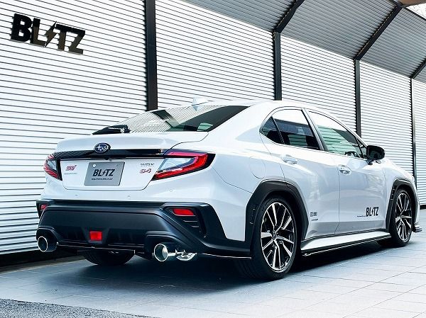 ブリッツ/BLITZ NUR-SPEC CUSTOM EDITION マフラー スバル WRX S4 VBH FA24 2021年11月〜 鏡面仕上げ(VS) リアピースのみ 63204