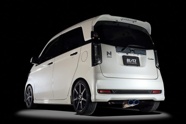 ブリッツ/BLITZ NUR-SPEC VSR マフラー ホンダ N-WGNカスタム JH1 S07A(Turbo) 2WD専用 2013年11月〜2019年07月 63510V