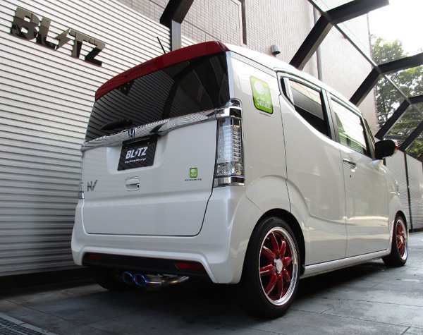 ブリッツ/BLITZ NUR-SPEC VSR マフラー ホンダ N-BOXスラッシュ JF1 S07A(Turbo) 2WD専用 2014年12月〜2020年02月 63519V