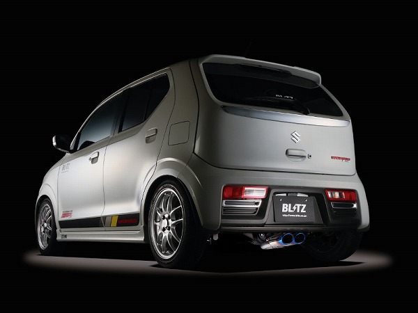 ブリッツ/BLITZ NUR-SPEC VSR マフラー スズキ アルトワークス HA36S R06A(Turbo) MT/AT共通,4WD専用 2015年12月〜 63522V