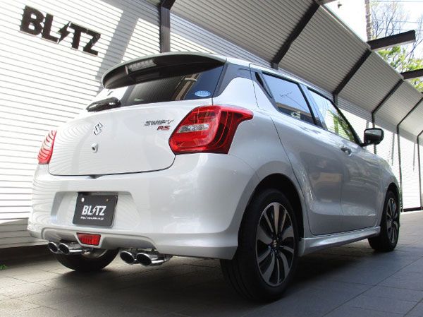 ブリッツ/BLITZ NUR-SPEC VS Quad Model マフラー スズキ スイフト