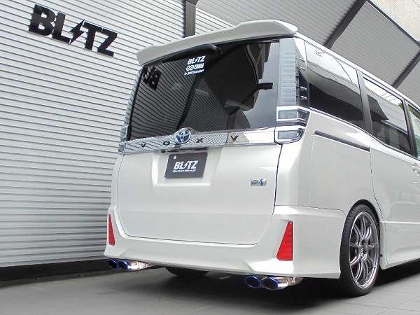 ブリッツ/BLITZ NUR-SPEC VSR Quad Model マフラー トヨタ ノアハイブリッド ZWR80W 2ZR グレード ハイブリッド Si専用 2016年01月〜 635