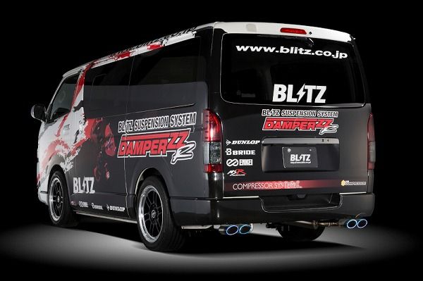 ブリッツ/BLITZ NUR-SPEC CUSTOM EDITION Quad Model マフラー トヨタ ハイエース チタンカラー(VSR) 63550V 183,260円