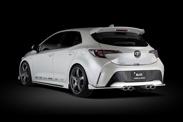 ブリッツ/BLITZ NUR-SPEC CUSTOM EDITION Quad Model マフラー トヨタ カローラスポーツ 鏡面仕上げ(VS) 63557の通販は 126,720円