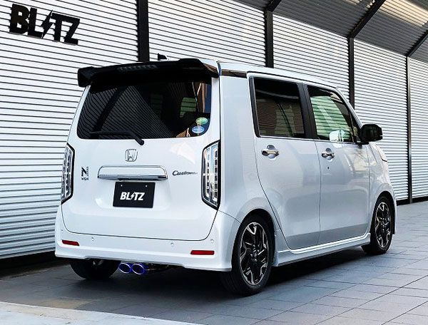 ブリッツ/BLITZ NUR-SPEC CUSTOM EDITION マフラー ホンダ N-WGNカスタム JH3 S07B(Turbo) 2WD専用 2019年08月〜 チタンカラー(VSR) 63565V