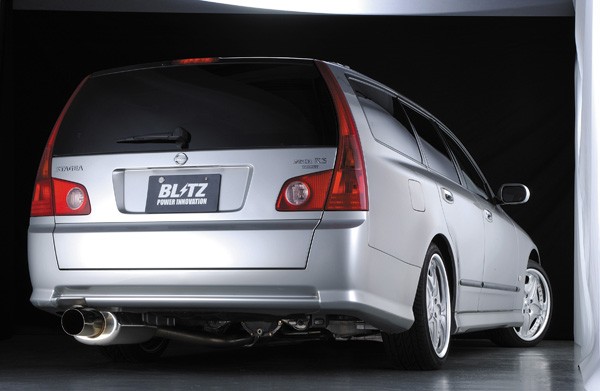 待望☆】 68011 マフラー Touring NUR-SPEC ブリッツ/BLITZ ニッサン 2001年10月〜2004  4WD専用