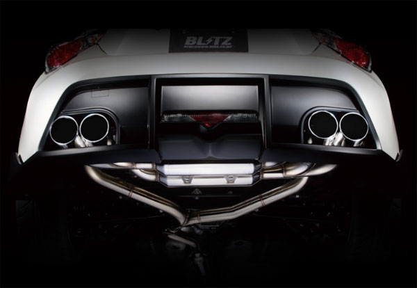 ブリッツ/BLITZ NUR-SPEC VS Quad Model マフラー トヨタ C-HRハイブリッド ZYX10 2ZR 2016年12月〜2019年09月 モデリスタバンパー専用 63543の通販は 57,354円