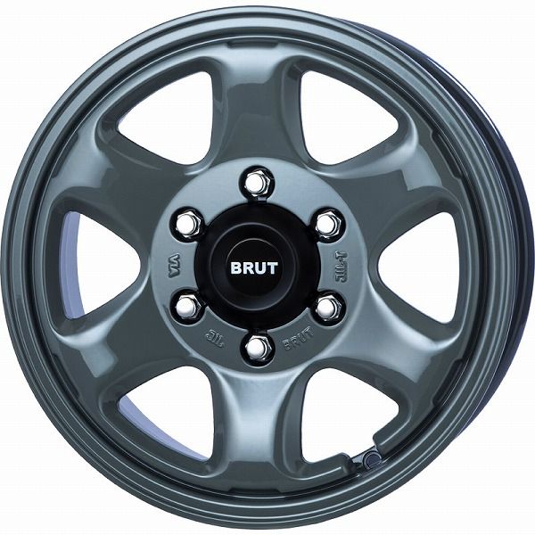 BRUT BR-44 ホイール コンクリート 16インチ×6.5J ＋38 6H139.7 ハイエース200系専用の通販は 60,984円
