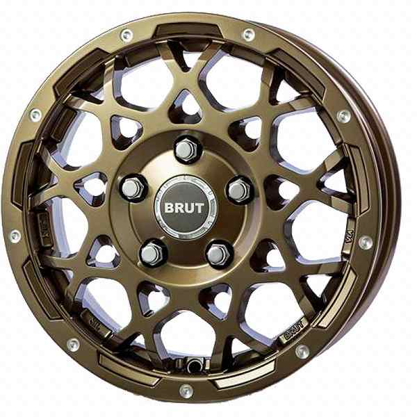 BRUT BR-55 ホイール シャンパンゴールド 14インチ×5.0J ＋48 5H114.3