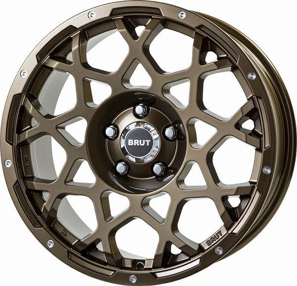 BRUT BR-55 ホイール シャンパンゴールド 16インチ×6.5J ＋35 5H114.3