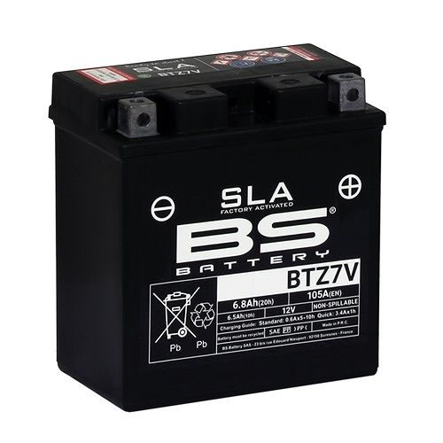 BS蓄電池 SLA蓄電池 自動二輪車用蓄電池 BTZ7V 2輪