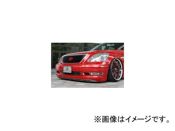 バタフライシステム GLANZ KRONE フロントハーフスポイラー（付加タイプ） トヨタ セルシオ 30 後期