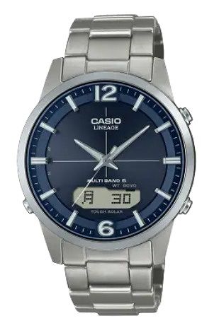 カシオ/CASIO LINEAGE ソーラーコンビネーション 腕時計 【国内正規品】 LCW-M170TD-2AJFの通販は