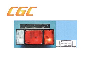 CHIYODA(CGC) テールランプ 24V 右 CGC-30213 ダイハツ/DAIHATSU デルタ 99年の通販は