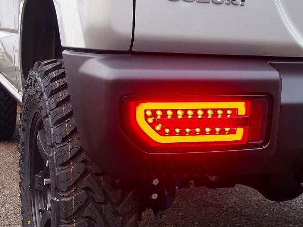 ジムニーjb64純正テールレンズ JB64 テールランプ 赤/透明ジムニー