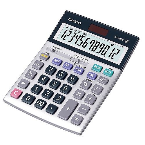 CASIO(カシオ) 本格実務電卓 DS-20DC-N(42736)