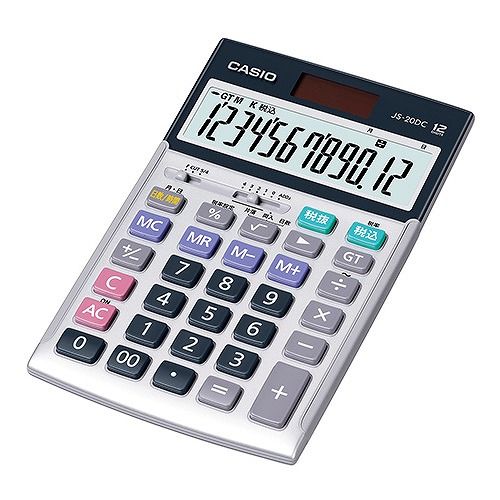 CASIO(カシオ) 本格実務電卓 JS-20DC-N(42735)