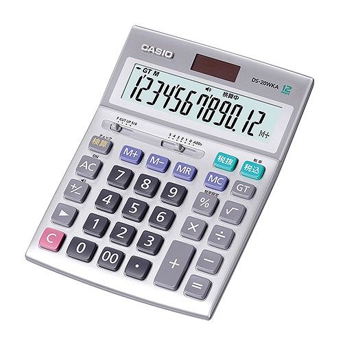 CASIO(カシオ) 電卓 DS-20WKA-N(42739)