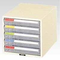 ナカバヤシ(Nakabayashi) レターケース A4タテ型 浅5段 1列 LC-5P(05223)