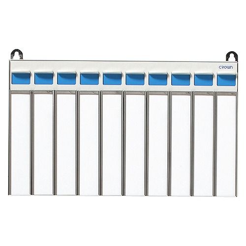 クラウン 名札掛 10名用 CR-NF10K-AL(06050)