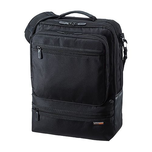 サンワサプライ(Sanwa Supply) 3WAYビジネスバッグ 縦型 通勤用 BAG-3WAY23BK(30606)