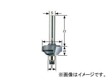 大日商/DAINISSYO コーナービット ヒョータン面 ルーター用 4分 HY4