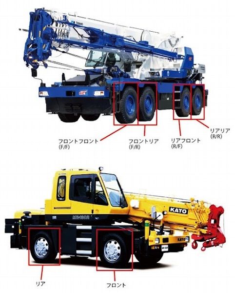Q-LINE ブレーキパッド リア コマツ LW250-3 LW250-5 L001,L003 入数：2セット(4枚) Q-RKP-2K×2_2