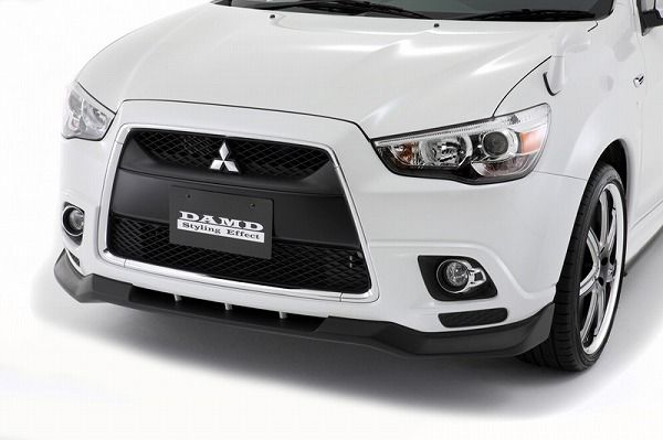 ダムド/DAMD フロントアンダースポイラー 三菱 RVR DBA-GA3W 2010年02月〜2012年09月 マットブラック塗装済