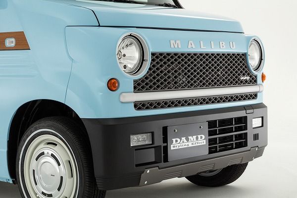ダムド/DAMD MALIBU フェイスチェンジキット ホンダ N-VAN HBD-JJ1/JJ2 2018年07月〜 塗装済 選べる7塗装色 選べる3車両グレードの通販は