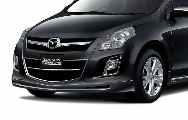 ダムド/DAMD フロントアンダースポイラー 塗装済 マツダ MPV DBA-LY3P 後期 23S/23S L Package 2006年02月〜  選べる2塗装色 カーパーツ