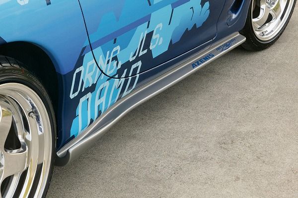 ダムド/DAMD サイドエクステンション マツダ RX-7 未塗装品素地