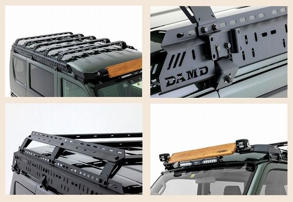 ダムド/DAMD little D. ルーフギア フルオプションキット スズキ エブリィ/エブリィワゴン DA17V/DA17W 2015年02月〜 IPFワークライトキット付の通販は 226,689円