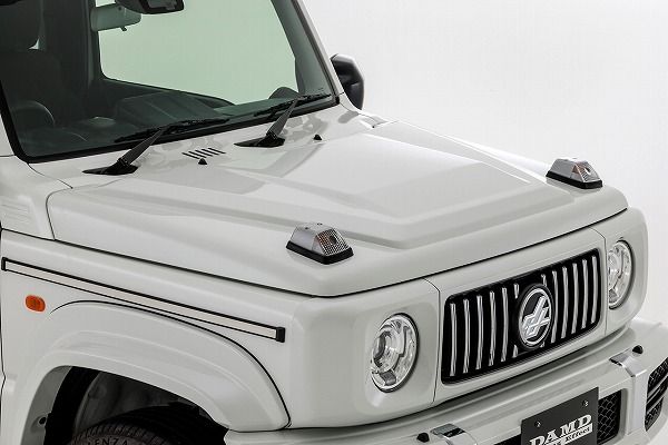 ダムド/DAMD little G. ボンネットカバー スズキ ジムニー/ジムニー