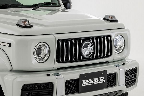 ダムド/DAMD little G. ADVANCE フロントグリル スズキ ジムニーシエラ JB74 2018年07月〜 塗装済 選べる5塗装色の通販は