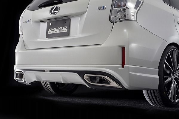 ダムド/DAMD リアアンダースポイラーキット トヨタ プリウス α ZVW40W