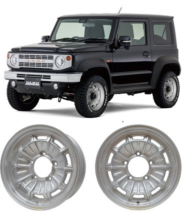 ダムド/DAMD Cantabile ホイール 15×6J−5 5H139.7 スズキジムニーシエラ(JB74)専用 選べる3カラー 入数：1セット(5本)