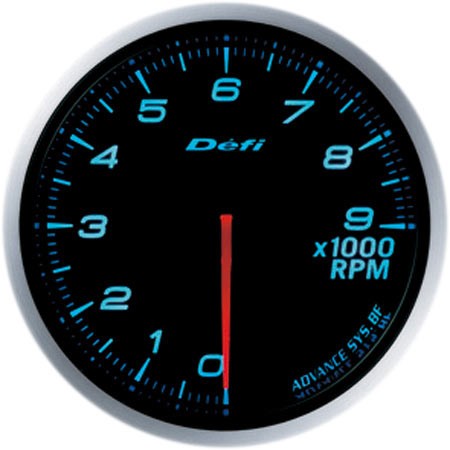 デフィ Defi-Link Meter ADVANCE BF タコメーター φ60 9000RPM 照明色：ブルー DF10706の通販は