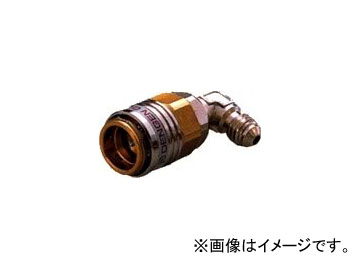 デンゲン/dengen クーラ・マックスシリーズ 低圧用 ワンタッチカプラ 口金90° CP-LKF3-90°