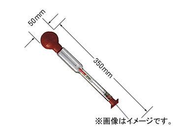デンゲン/dengen ハイレートマックスシリーズ 大型比重計 バッテリー液吸込式（ガラス製　350mm×50mm） SGM-2