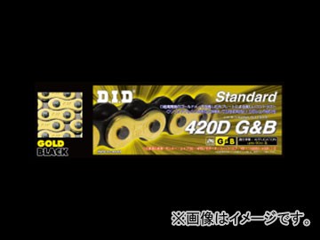 D.I.D スタンダード ノンシールチェーン ゴールド＆ブラック 120L 420D スズキ ウルフ50 50cc 1989年〜 2輪の通販はau  PAY マーケット - オートパーツエージェンシー | au PAY マーケット－通販サイト