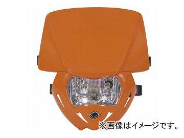 2輪 ユーフォー パンサー ヘッドライト UF-1708-127 オレンジ