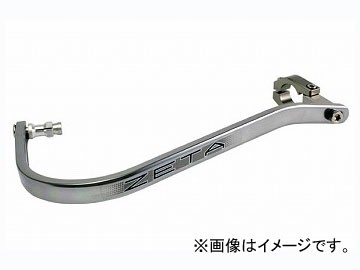 2輪 ZETA アーマーハンドガード ストレート SXハンドルバー用(28.6mm) チタンカラー ZE72-0113 JAN：4547836057823