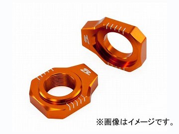 2輪 ZETA アクスルブロック オレンジ ZE93-5417 JAN：4547836201417 KTM 125〜450SX/SX-F/XC/XC-F 2013年〜2015年の通販は