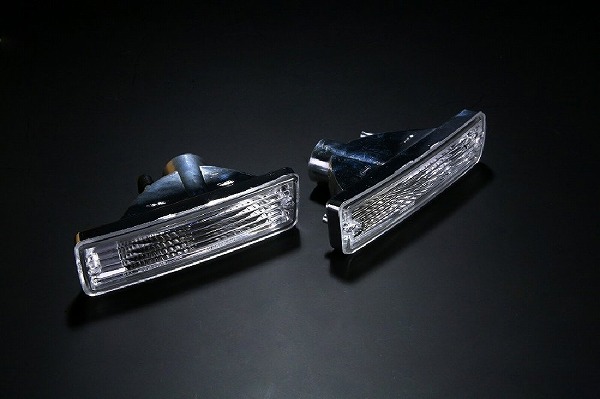 D-MAX クリスタルフロントウィンカーセット 日産 シルビア S13 クリア DML1S13004T1
