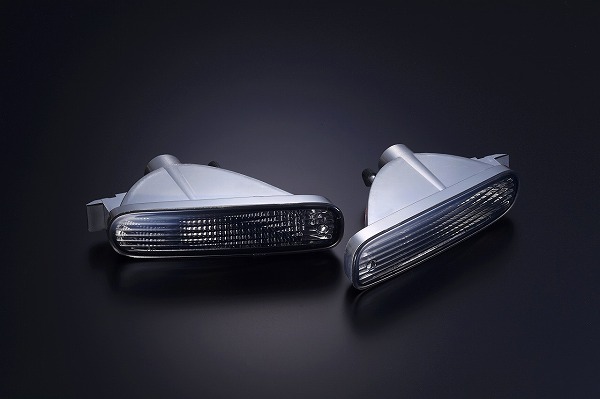 D-MAX フロントクリアウィンカー 日産 シルビア CS14/S14 前期