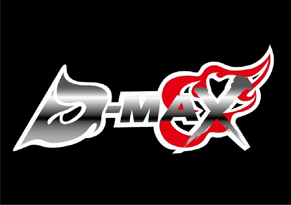 D-MAX ステッカー メッキ 切文字タイプ 大 600mm×250mm DMZA1000