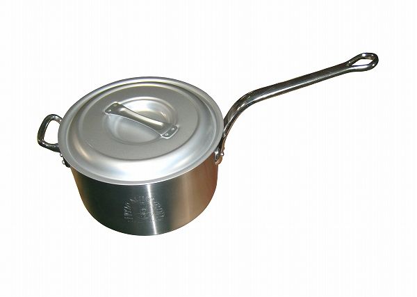 nakao 中尾アルミ製作所 アルミ　キング　寸胴鍋（目盛付）３０cm 30 キッチン、日用品、文具 中尾アルミ製作所 アルミ半寸胴鍋 プロ